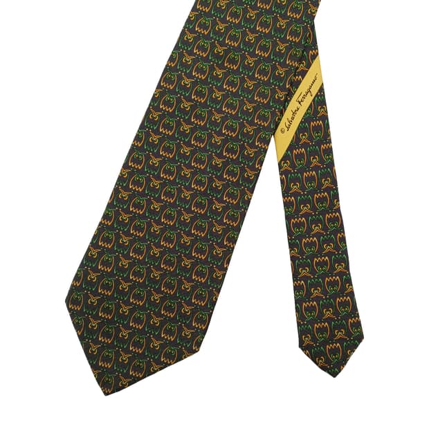 FERRAGAMO 페라가모 실크넥타이 [BCF10803_0004-144]