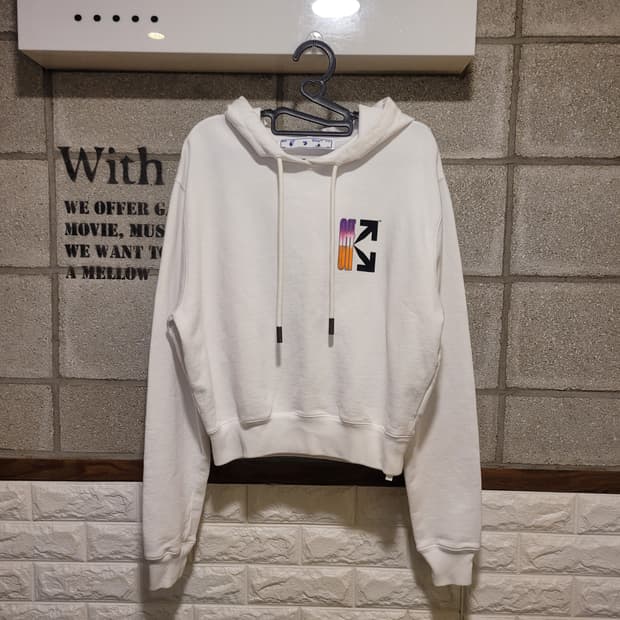 오프화이트 그라디언트 후드 XXS
