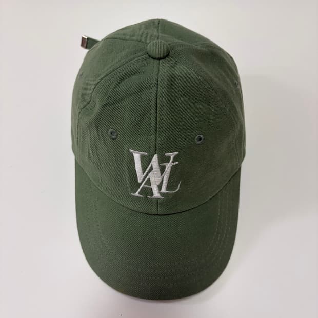 우알롱 시그니처 로고 볼캡 S