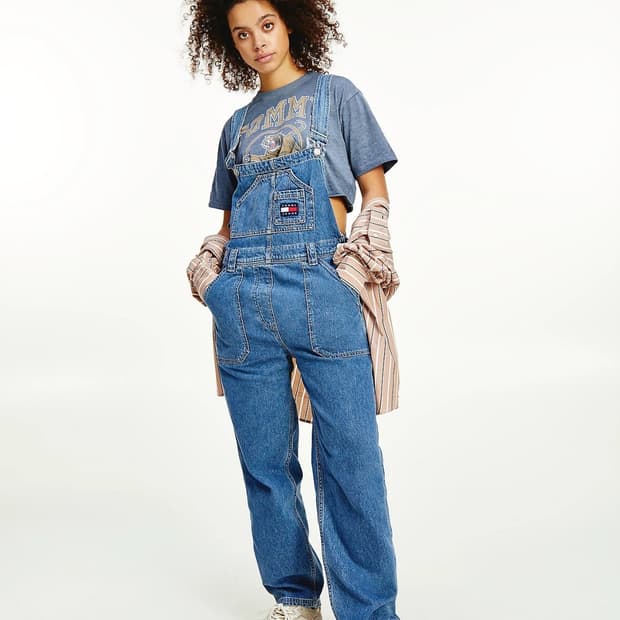 타미진스 멜빵 점프수트 빈티지 S 정품