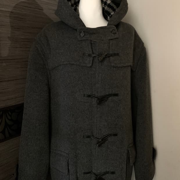 버버리 울 더플코트