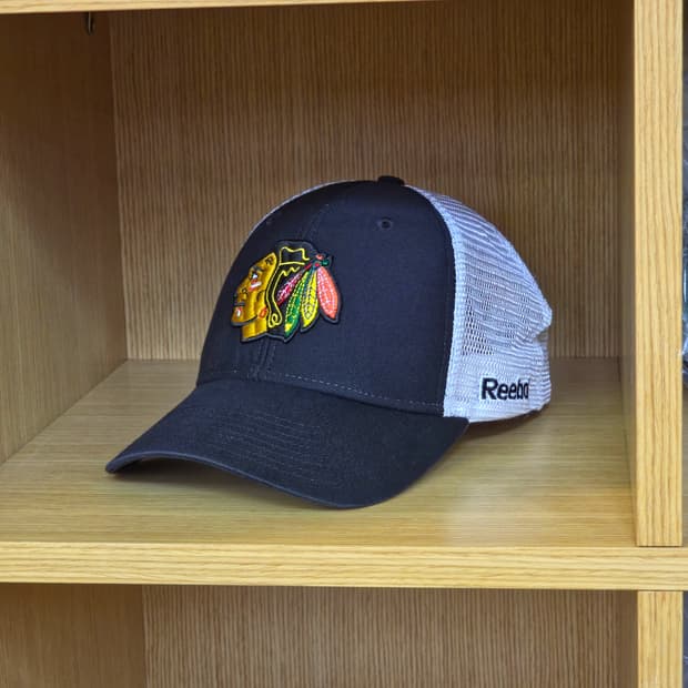 리복 시카고 블랙호크스 볼캡