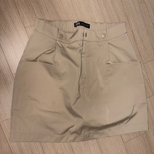 자라 미니 미드 스커트