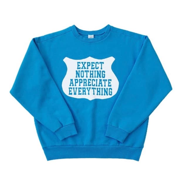 [L] 컬렉트피시스 enae 스웻 셔츠 맨투맨 블루