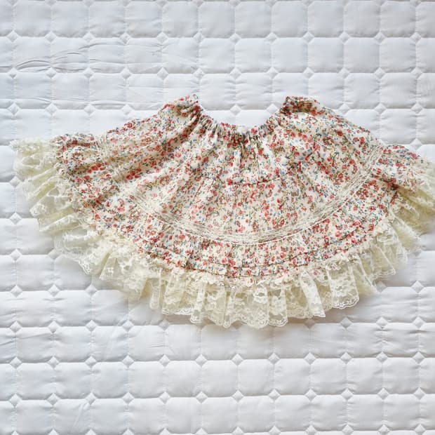 Liz Lisa 리즈리사플라워 레이스 캉캉 스커트