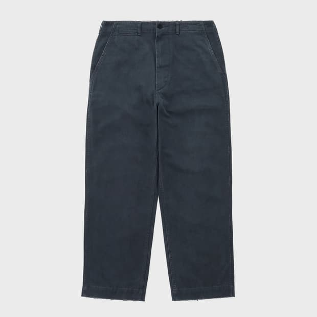 카키스 빈티지 치노 팬츠 네이비