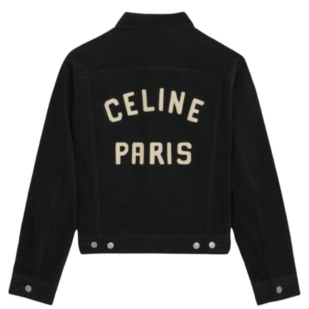 셀린느 코듀로이 트러커 자켓