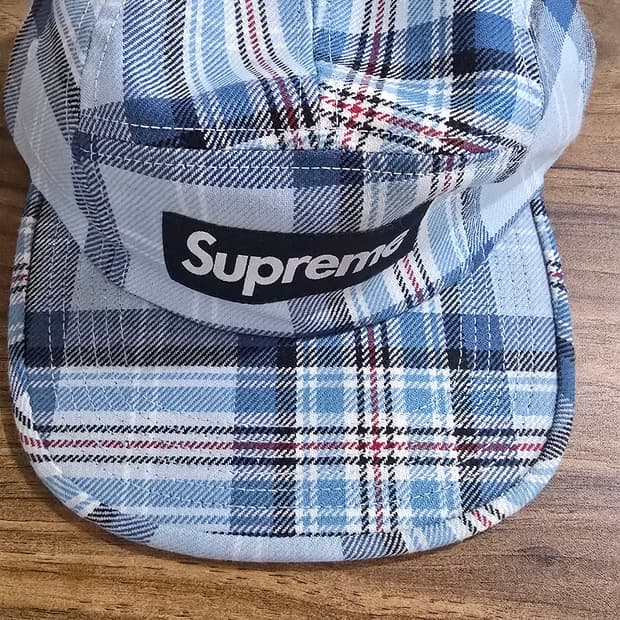 슈프림 로크캐론 캠프캡 라이트 블루 - 25FW