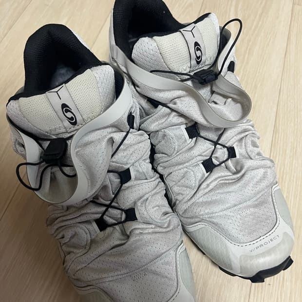 살로몬 x 와이프로젝트 스피드크로스 3 던 블루 블랙