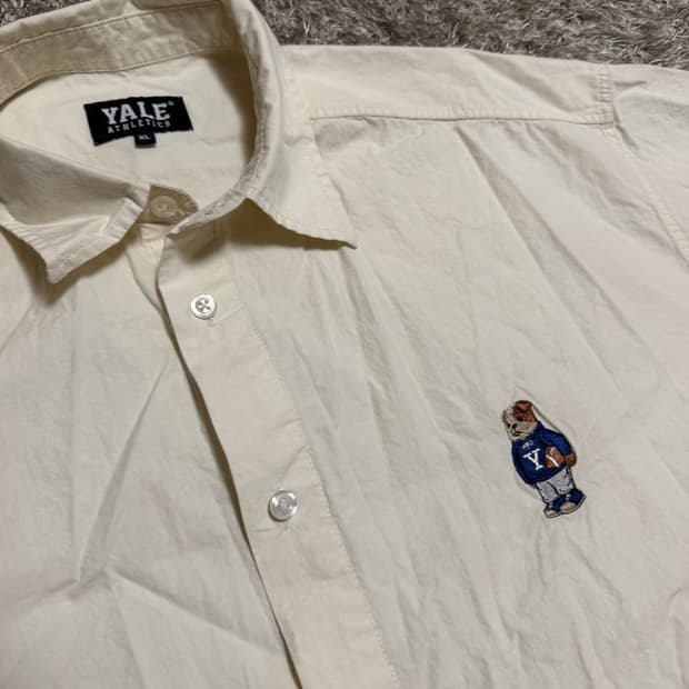 [XL] 예일 반팔 박스 셔츠