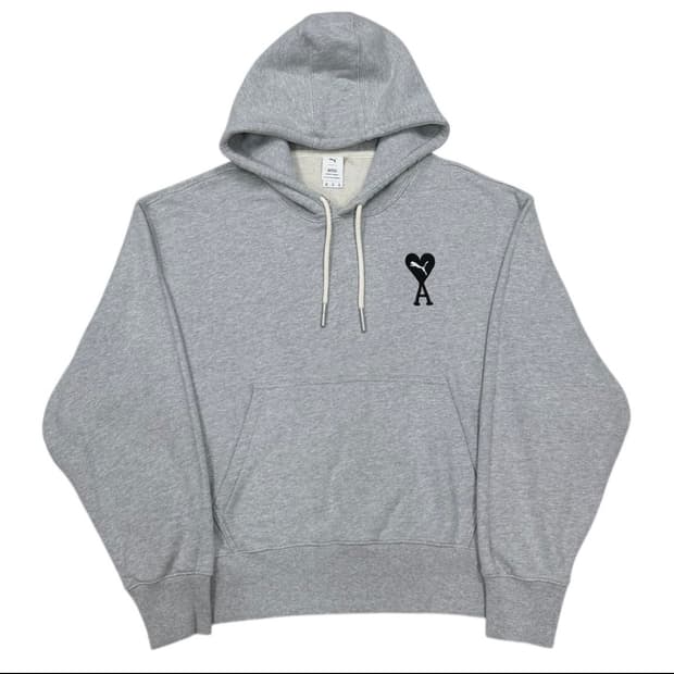 퓨마 아미 콜라보 후드티