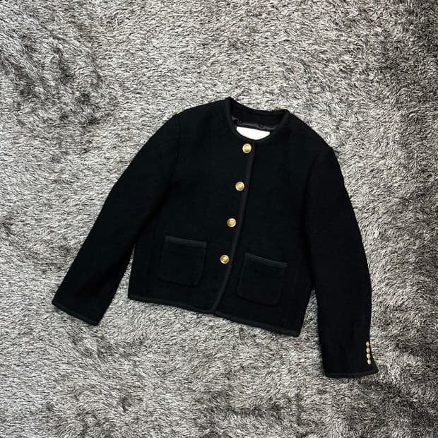 던스트 클래식 버클 트위드 자켓 (M)