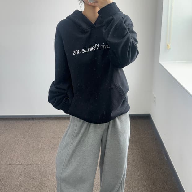 Calvin Klein jeans 켈빈클라인 진스 블랙 후드티 