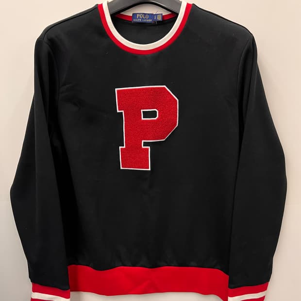 폴로 랄프로렌 P 로고 맨투맨 L