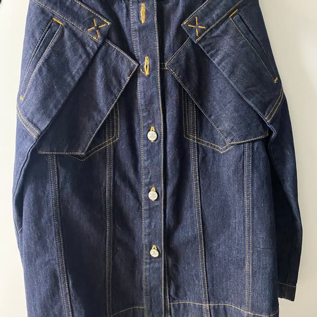 비비안웨스트우드 앵글로매니아 데님스커트