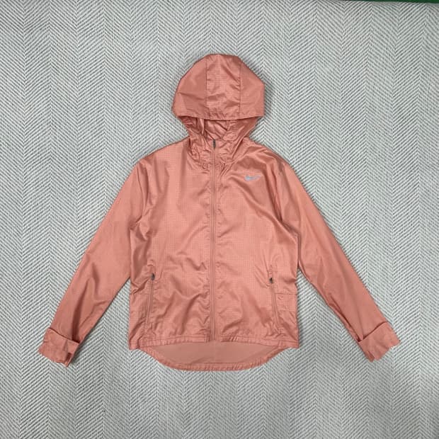 나이키 후드 바람막이 자켓 핑크 S