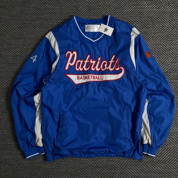 USA 오리지날 빅로고 컬리지 우븐 웜업o 3143