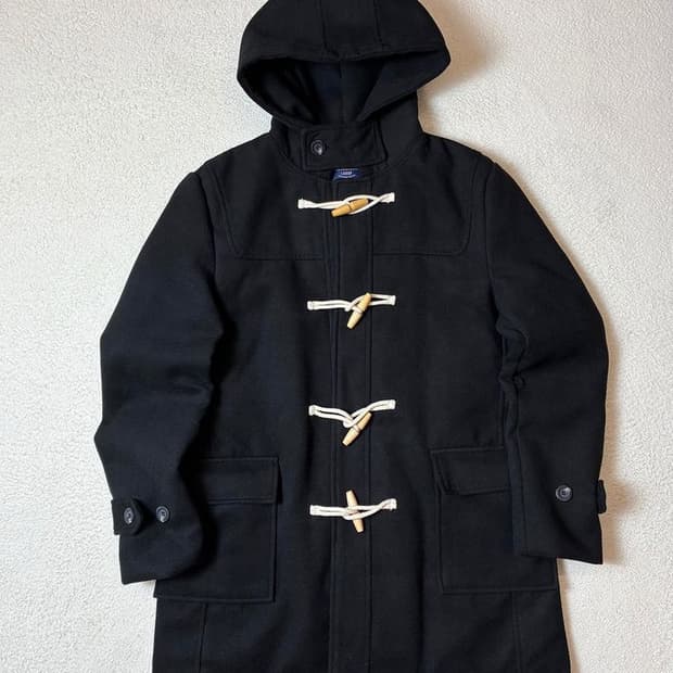 WOLP 오버핏 후디 더플 코트 PN7910