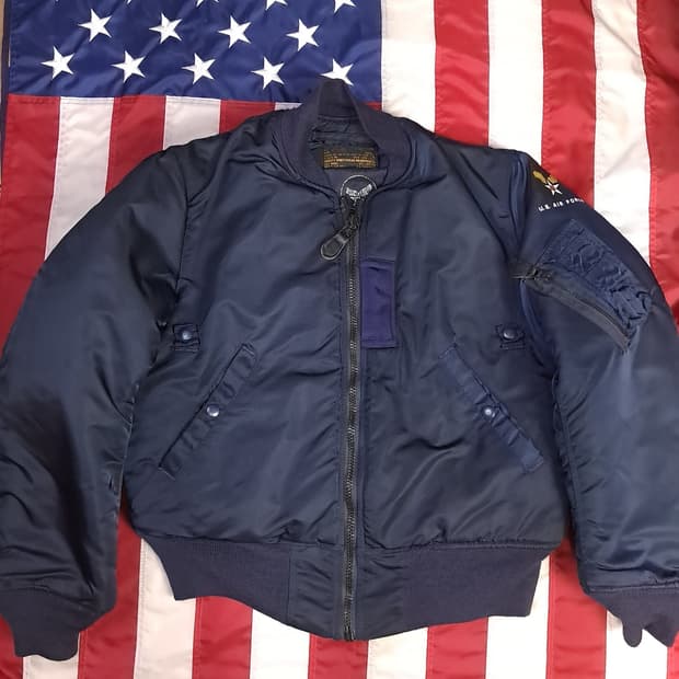 오리지날 미국제조 Brents Sportswear 미공군 항공자켓