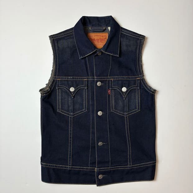 리바이스 00's 타입1 데님 베스트 PN8458