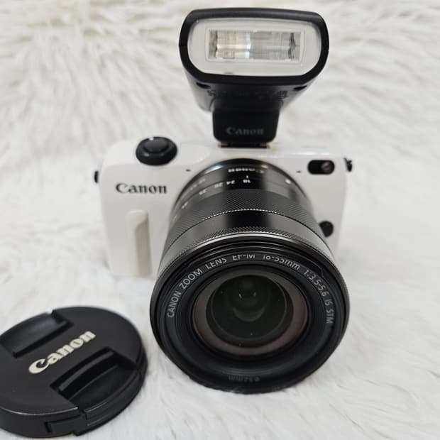 [민트] 캐논 EOS M2 미러리스18-55mm 번들렌즈