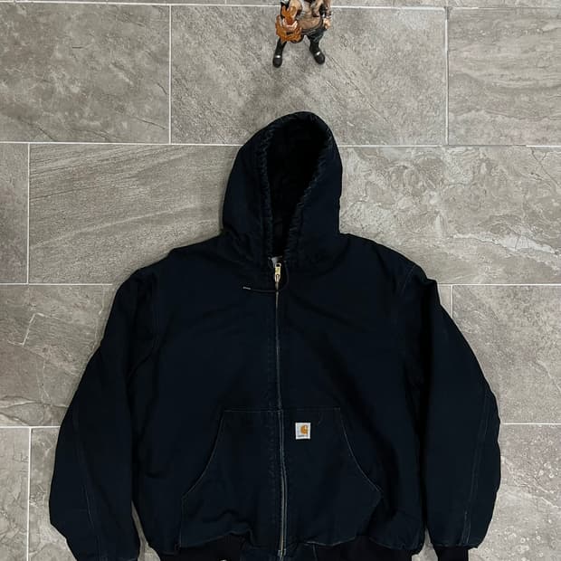 (XL) 칼하트 덕 액티브 후드자켓 J140 BLK 블랙