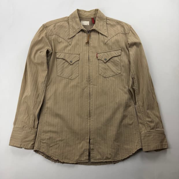 리바이스 웨스턴 집업 셔츠