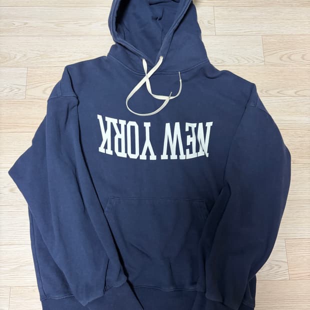 듀테로 뉴욕 후드 네이비 M