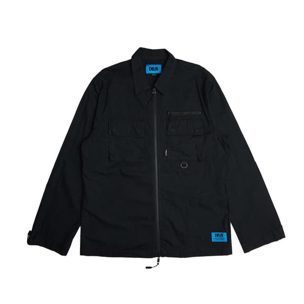 deus ex machina onshore zip shirt