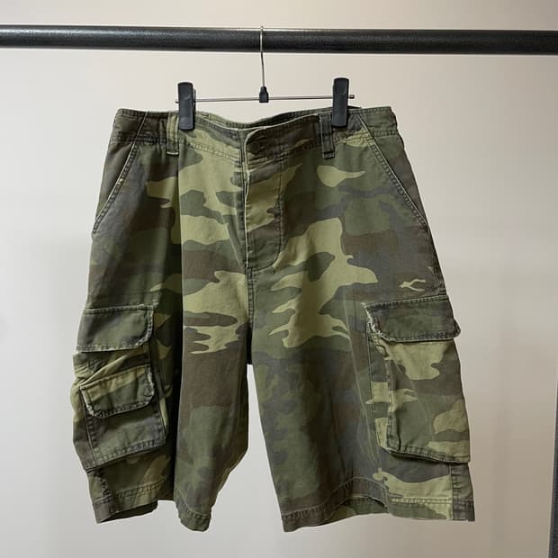 (36) Banana Jack 카모 카고 반바지