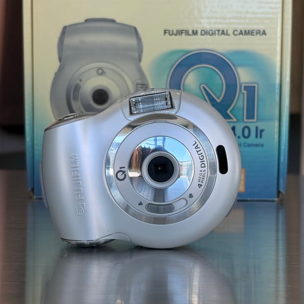 풀박/신품급/Xd카드1gb/)후지필름 Q1 디지털 빈티지디카