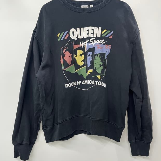 퀸 QUEEN MD맨투맨 밴드티 XL사이즈