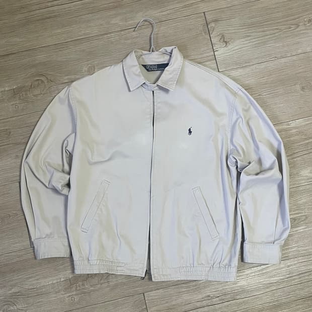 폴로랄프로렌 아이보리 블루종 자켓(M)