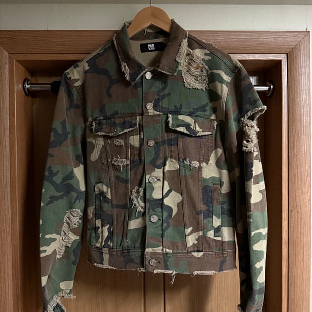 선데이오프클럽 카모 자켓