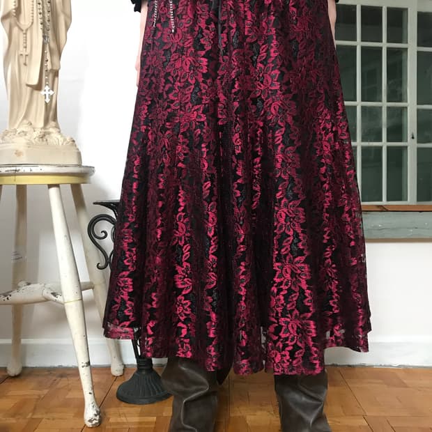 vintage lace skirt (29inch)
