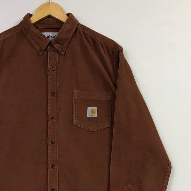 XL 칼하트 코듀로이 셔츠
