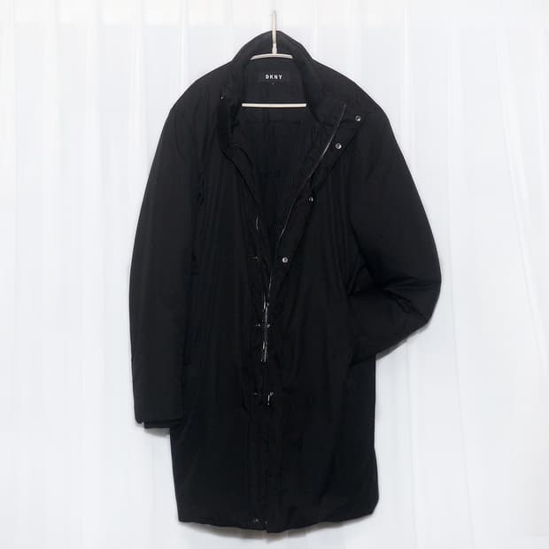DKNY 이태리 리몬타 헤비 구스다운 패딩 코트 (L / 100+)