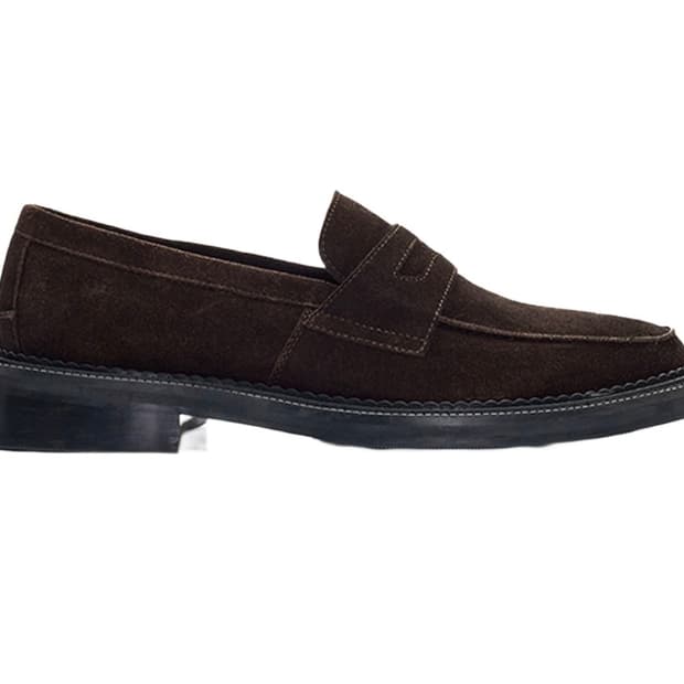 STU Office 스웨이드 로퍼 팝니다