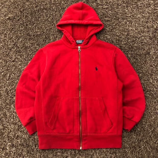 폴로 랄프로렌 오버핏 후드집업