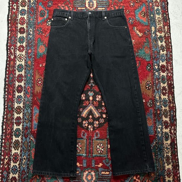 00's 리바이스 517 블랙 부츠컷 플레어진