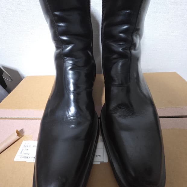 265)브래드스튜디오 첼시부츠 아크네