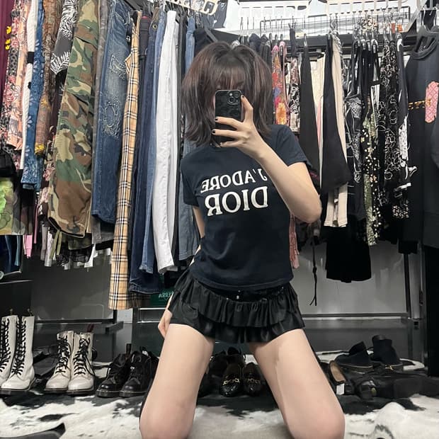 크리스찬 디올 슬림핏 반팔