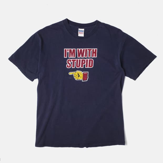 2000's "I'm With Stupid" Graphic T-shirt