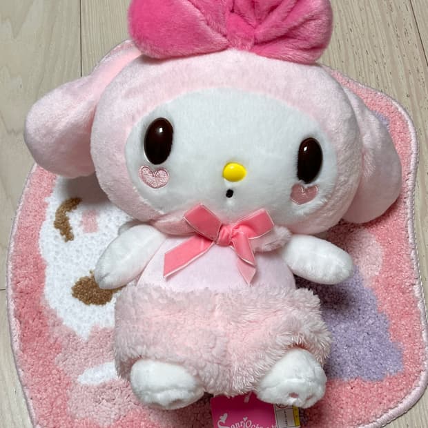 산리오 마이멜로디 베이비 엔젤 인형 m