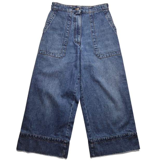 [27] 드리스반노튼 데님크롭팬츠