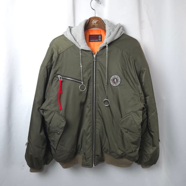 남여공용 프리 / 어나더유스 체인 MA-1 항공점퍼