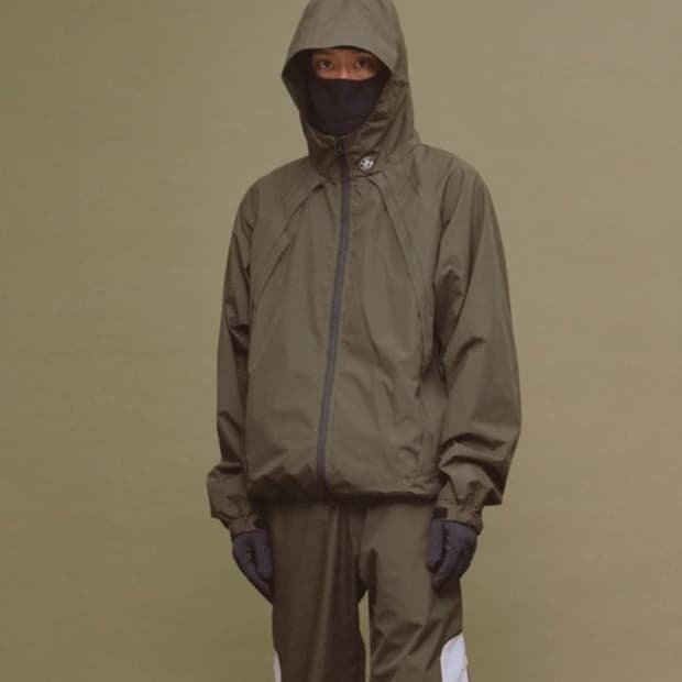 [1] 산산기어 X 하이츠스토어 윈드블록 자켓 올리브