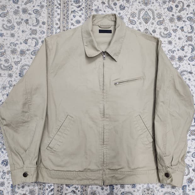 유니클로 집업 블루종 자켓 XL