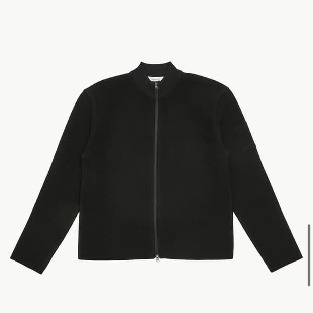 아모멘토 모크넥 집업 가디건 24ss