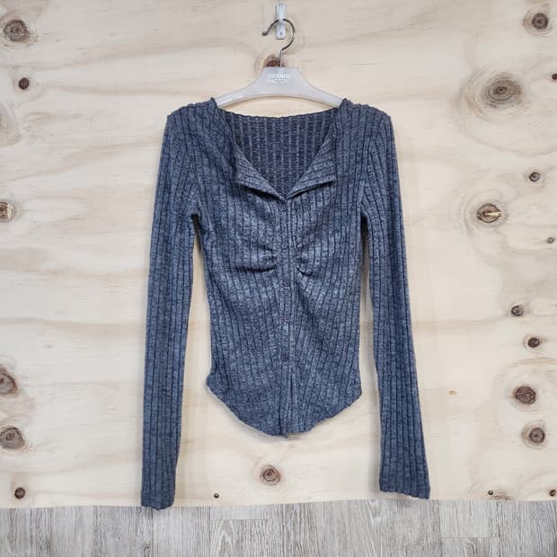 128) 여성 골지 니트